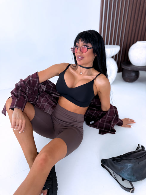 Seamless bra V451 "TOUCH" - BLACK PRE-ORDER